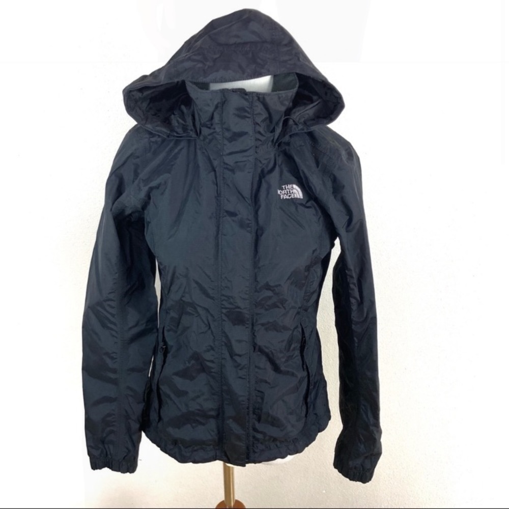 The North Face Black Jacket Hooded Lightweight Women’s Sz Small